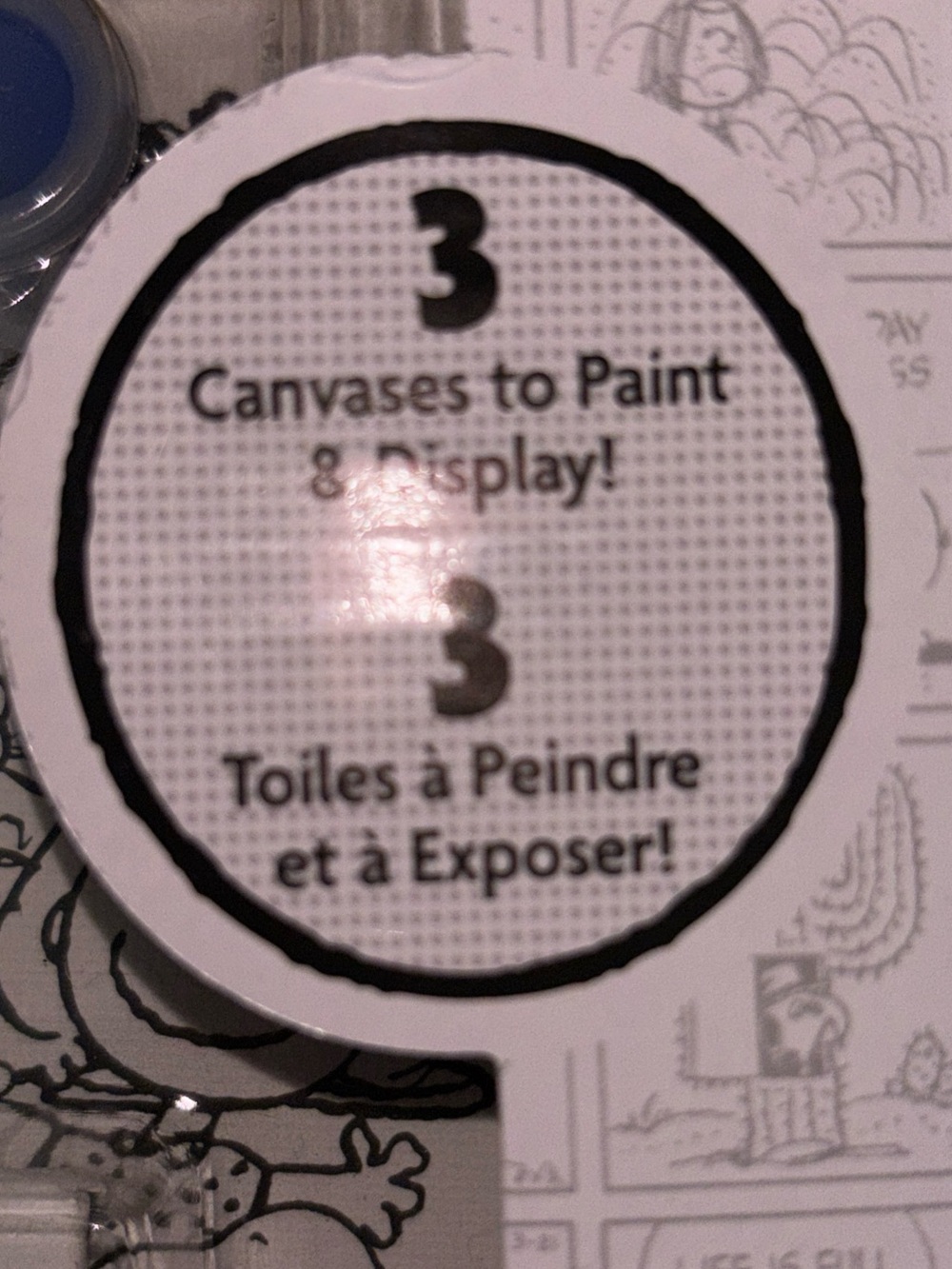 Peanuts Canvas Activity Set, 3 Canvases To Paint/Display/Brushes. New In Box - Picture 4 of 11